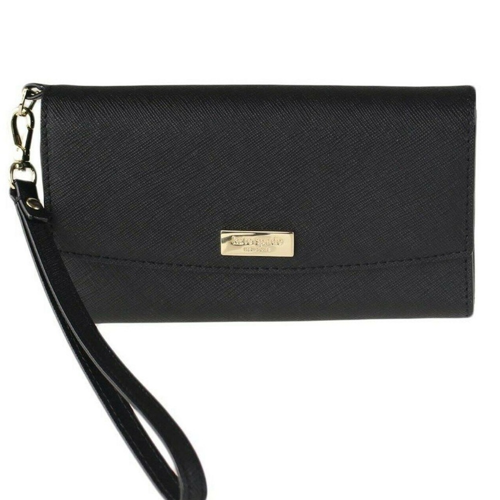 Kate Spade black wristlet